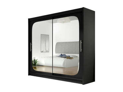 Armadio nero, 215 x 180 x 58 cm