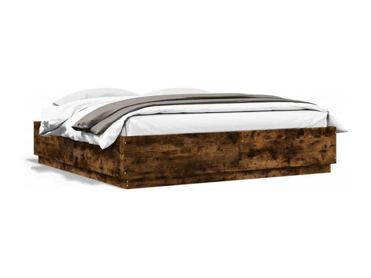 Struttura letto in legno ingegnerizzato marrone, 180 x 200 cm