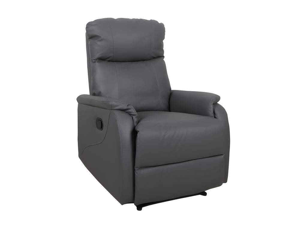 Poltrona reclinabile grigia