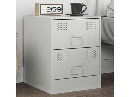 Tavolo in acciaio multicolore, 34,5 x 39 x 44 cm