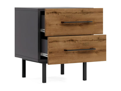 Tavolo grigio antracite, 43 x 38 x 50 cm