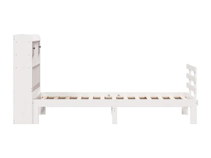 Letto in legno massello di pino bianco, 100 x 200 cm