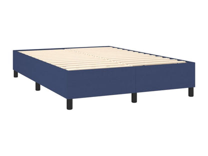 Base per letto in tessuto blu, 140 x 190 cm