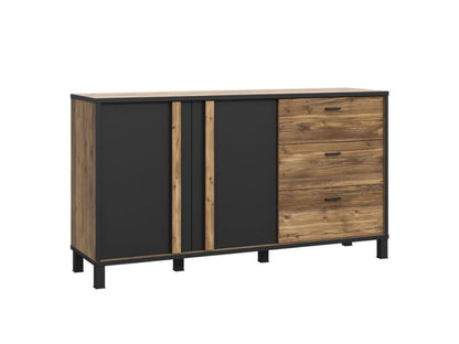Credenza in metallo marrone