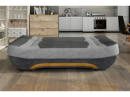 Divano in tessuto rosso