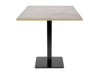 Tavolo in marmo beige, 70 x 70 cm